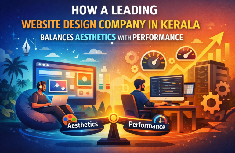 How a Leading Website Design Company in Kerala Balances Aesthetics with Performance